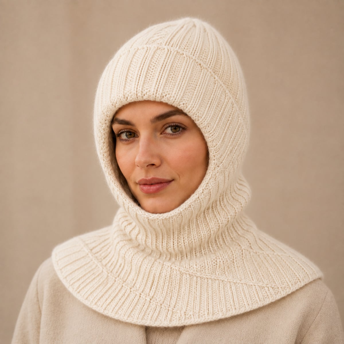 Custom Beanie – Style 07 on model