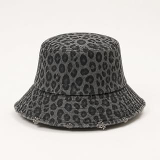 Custom Leopard Distressed Bucket Hat – Style 04 thumb 2