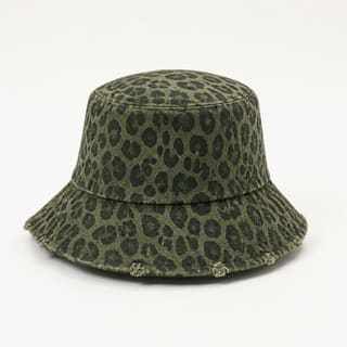 Custom Leopard Distressed Bucket Hat – Style 04 thumb 4