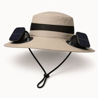 Custom Solar Fan Hat – Style 05 thumb 2