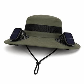 Custom Solar Fan Hat – Style 05 thumb 3
