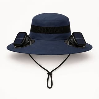 Custom Solar Fan Hat – Style 05 thumb 4