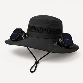 Custom Solar Fan Hat – Style 05 thumb 5