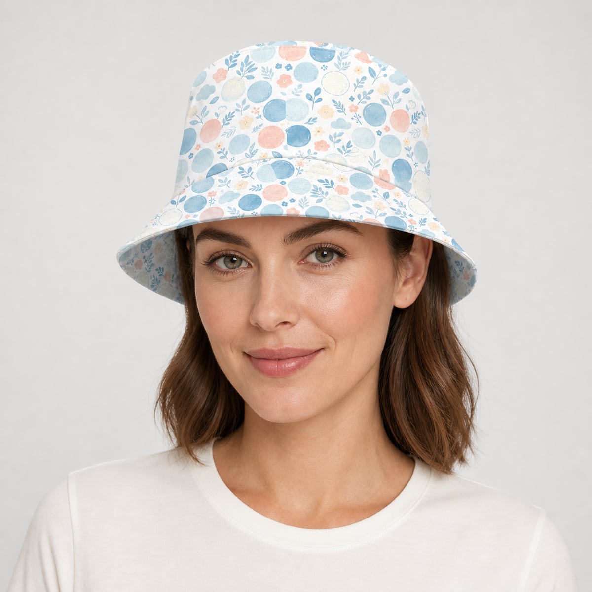 Custom Bucket Hat – Style 12 on model