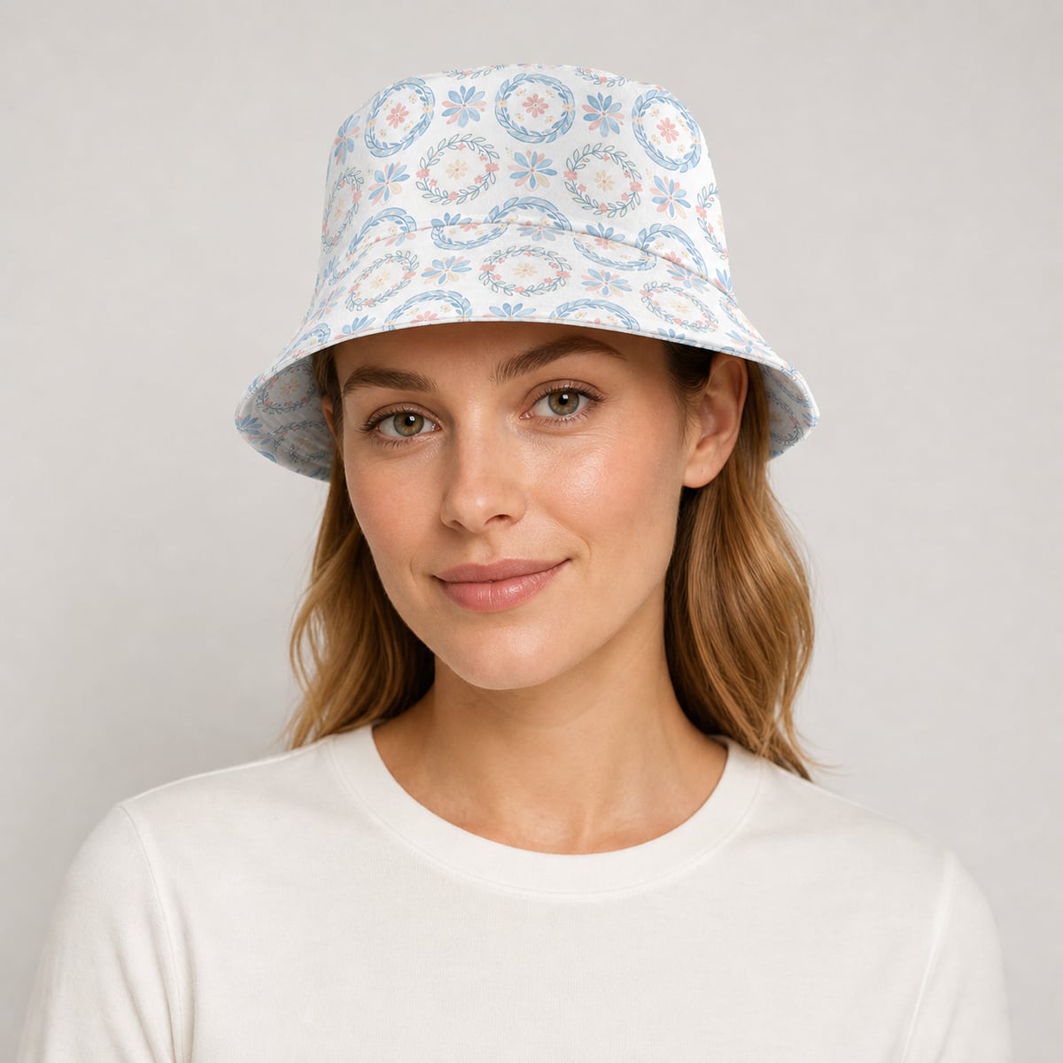 Custom Bucket Hat – Style 12 on model