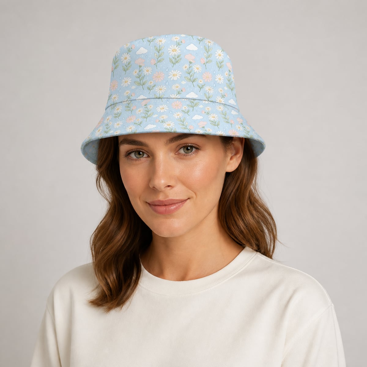 Custom Bucket Hat – Style 12 on model
