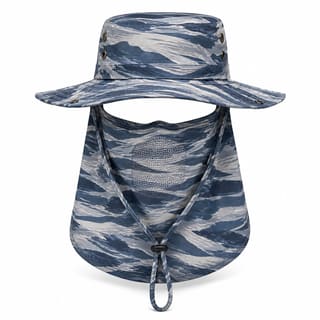 Custom Full Face Sun Hat 6 Camo Patterns – Style 14 thumb 4
