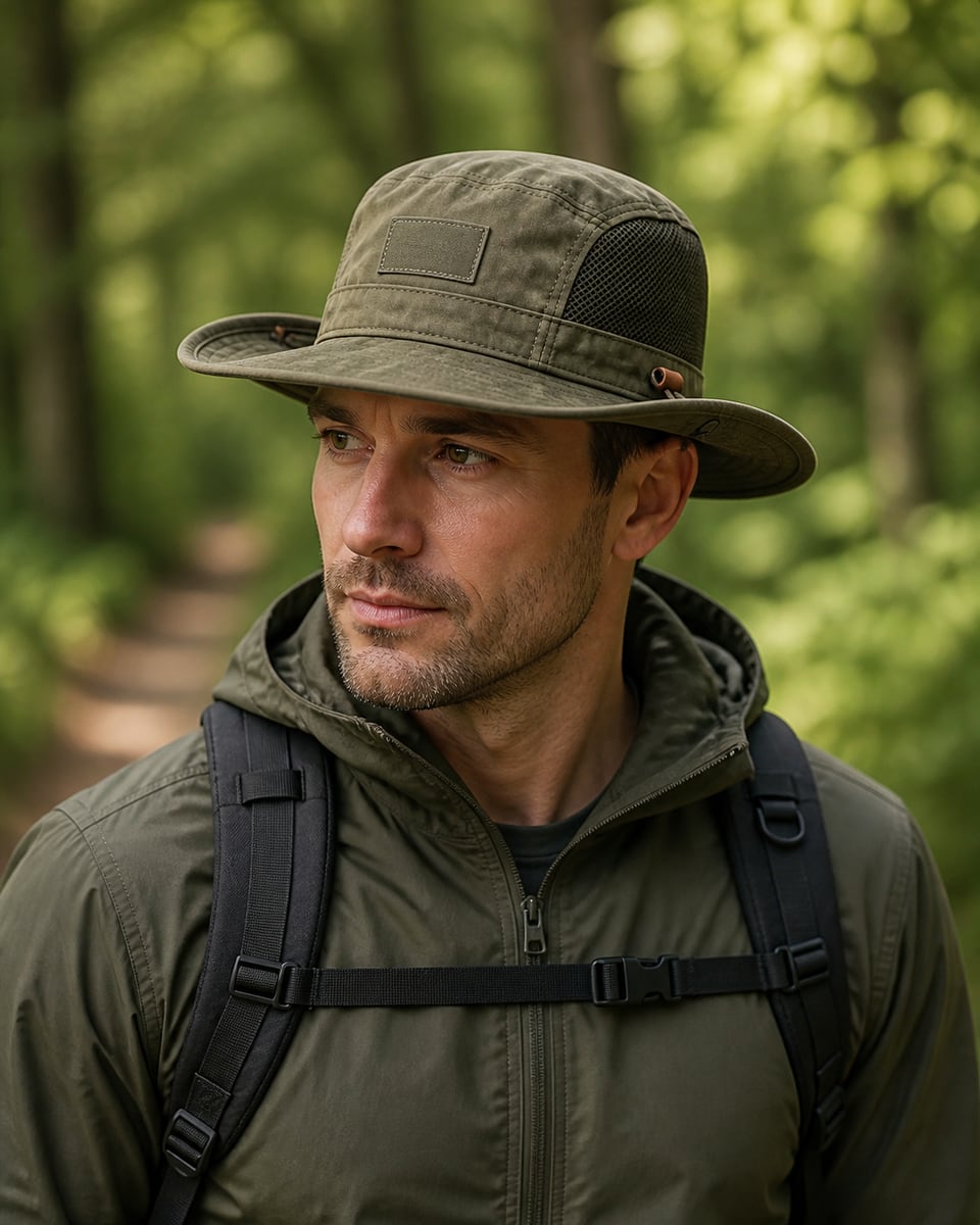 Custom Bucket Hat – Style 19 on model
