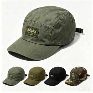 Custom Five Panel Camp Cap 5 – Style 01 thumb 2
