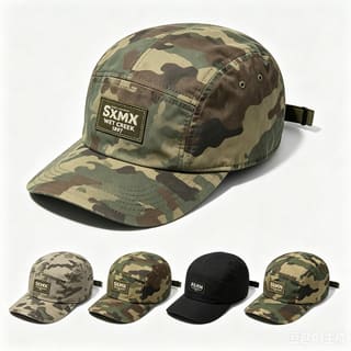 Custom Five Panel Camp Cap 5 – Style 01 thumb 4