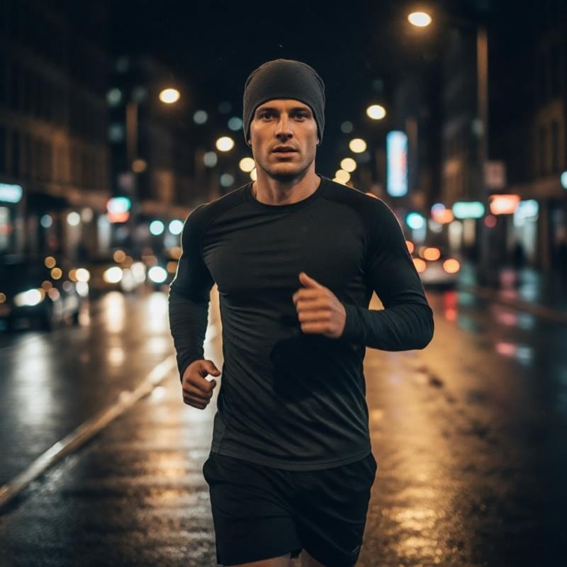 Custom Skull Cap – Style 02 on model