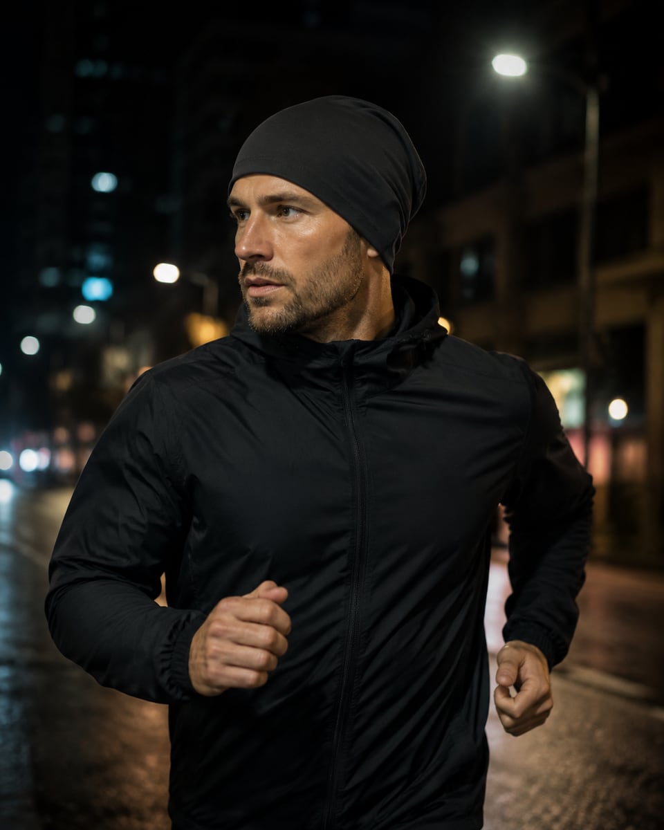 Custom Skull Cap – Style 04 on model