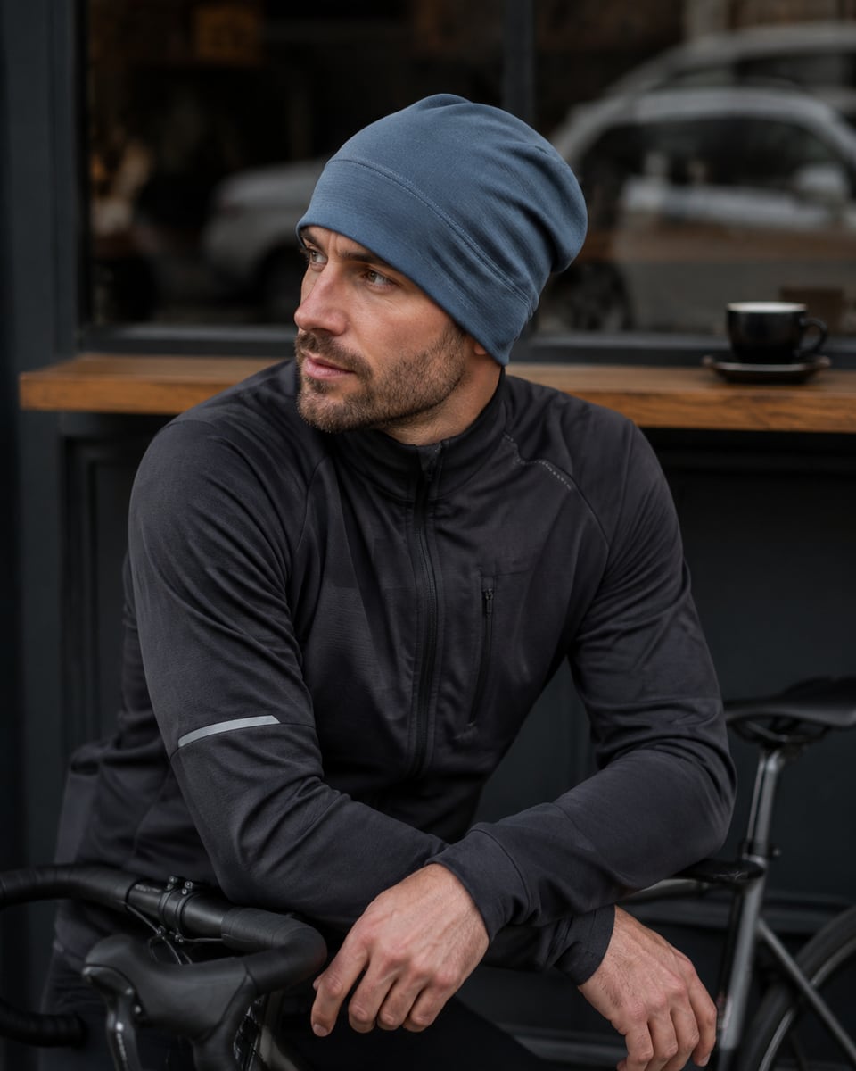Custom Skull Cap – Style 04 on model