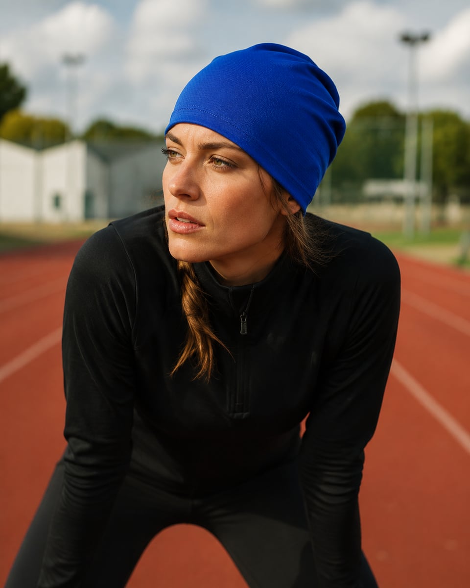 Custom Skull Cap – Style 04 on model