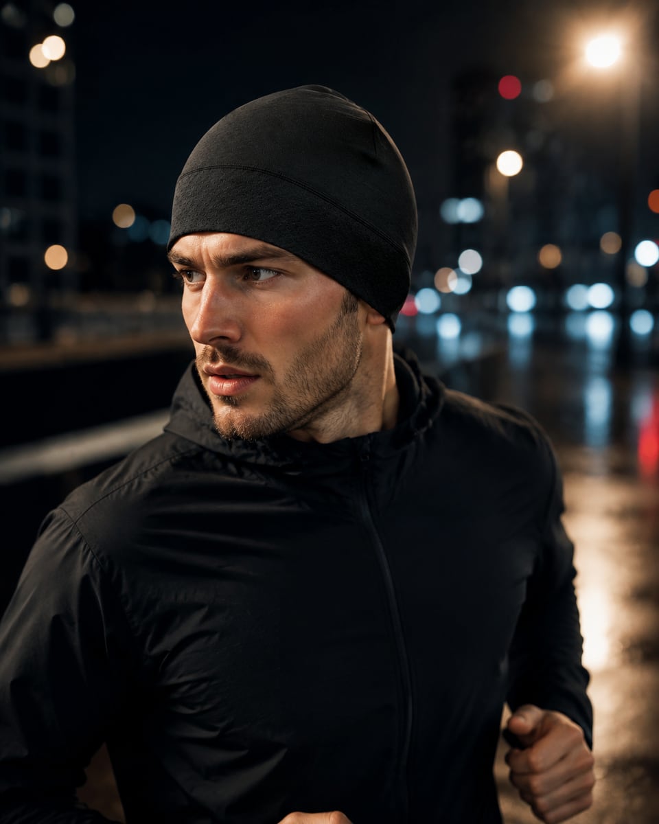 Custom Skull Cap – Style 05 on model