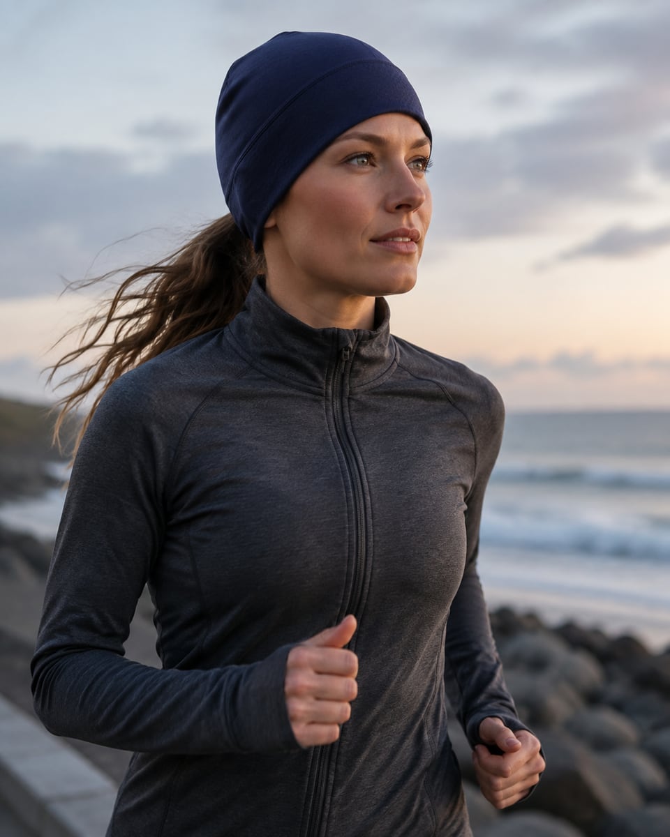 Custom Skull Cap – Style 05 on model