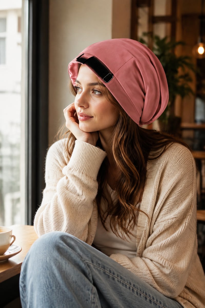 Custom Skull Cap – Style 07 on model