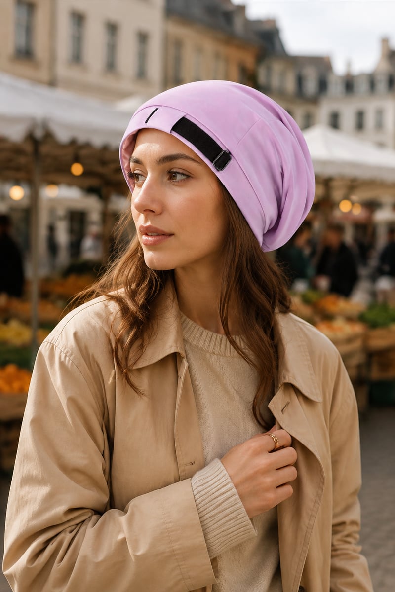 Custom Skull Cap – Style 07 on model