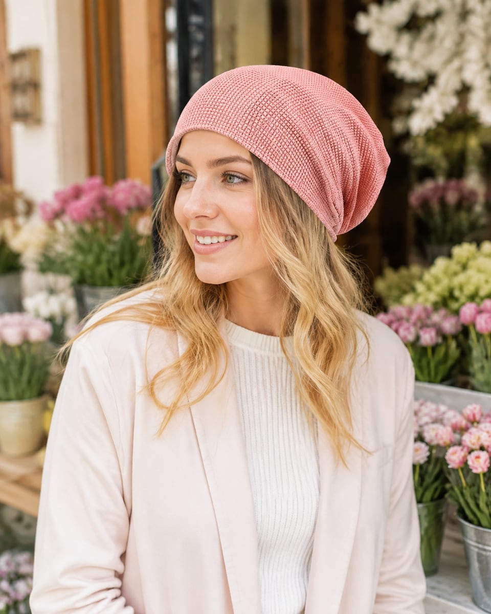 Custom Skull Cap – Style 08 on model
