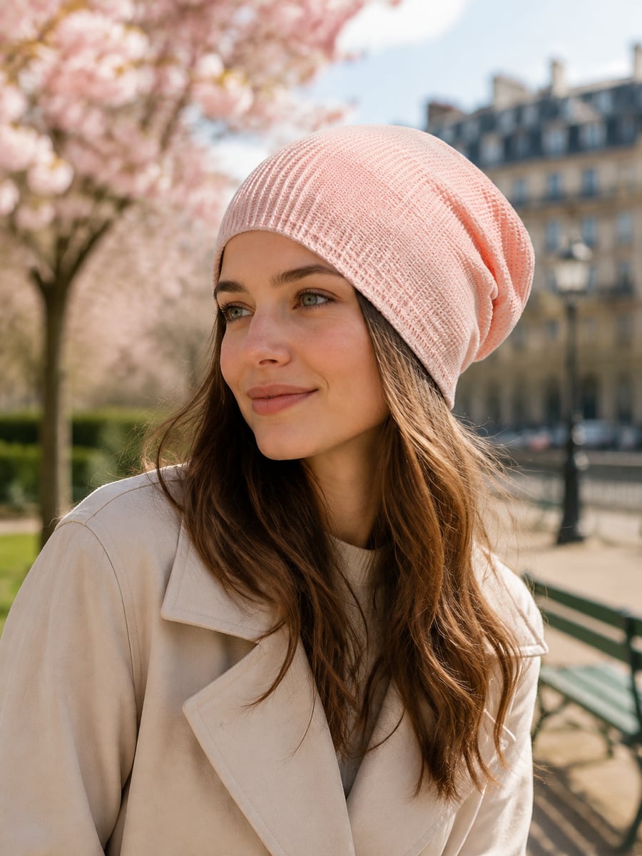 Custom Skull Cap – Style 08 on model