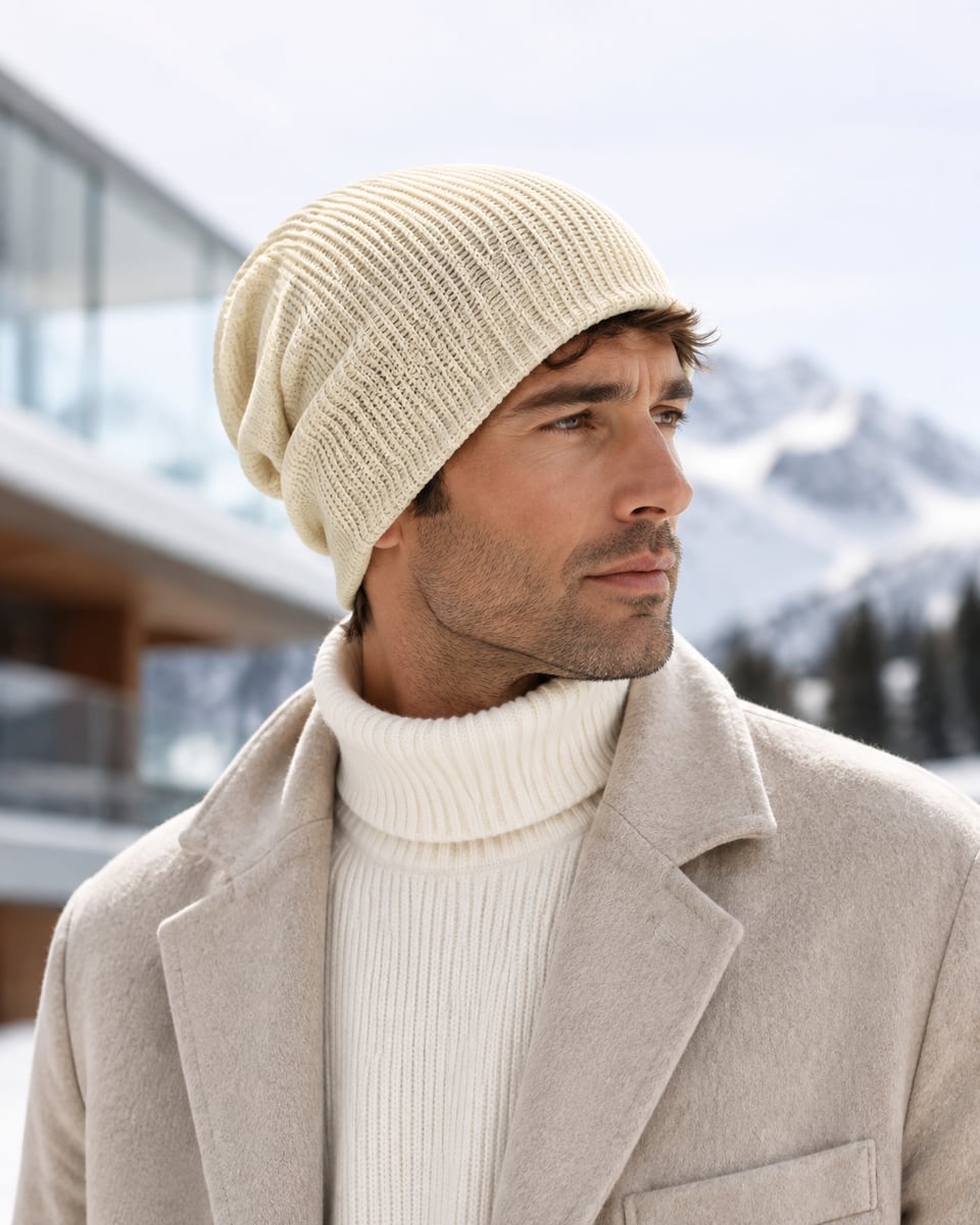 Custom Skull Cap – Style 08 on model