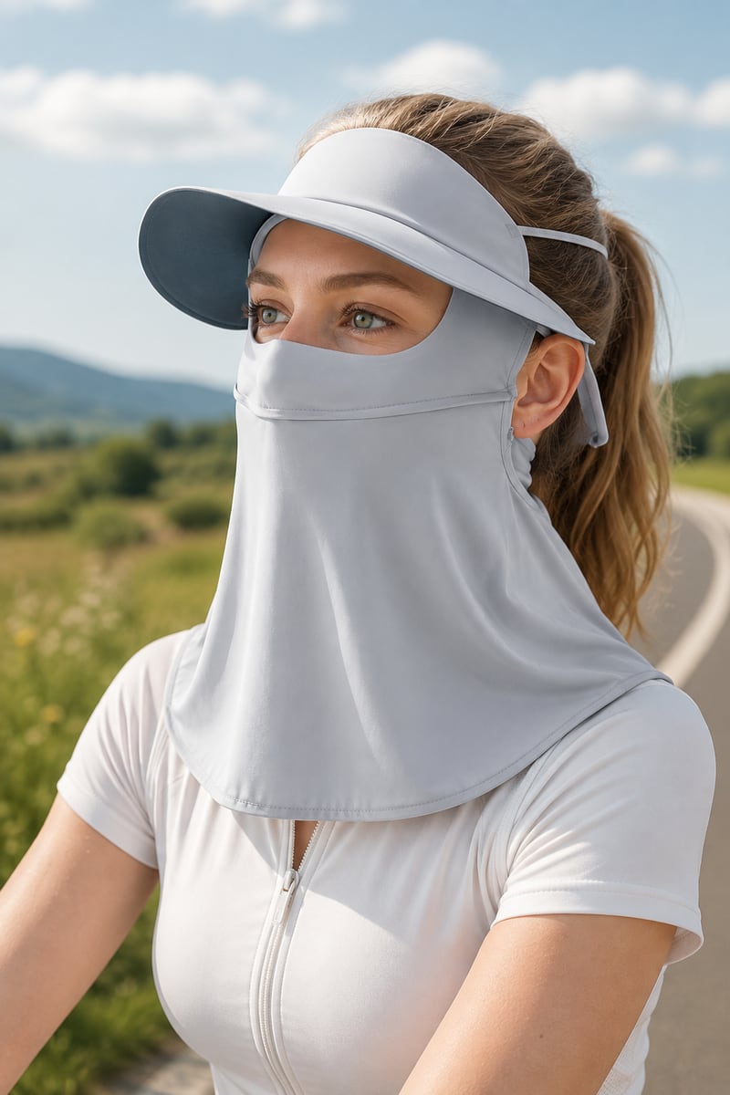 Custom Sun Hat – Style 02 on model