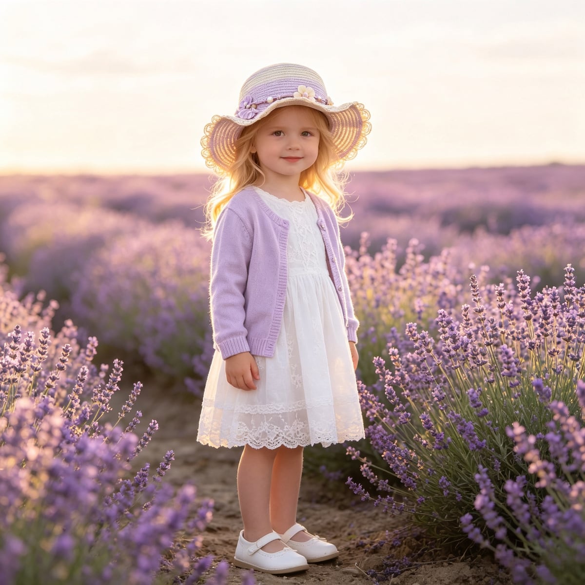 Custom Sun Hat – Style 03 on model