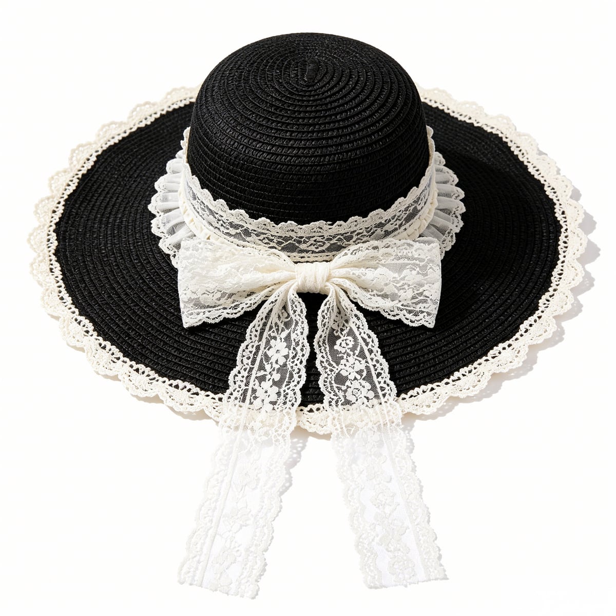 Custom Sun Hat – Style 04 on model