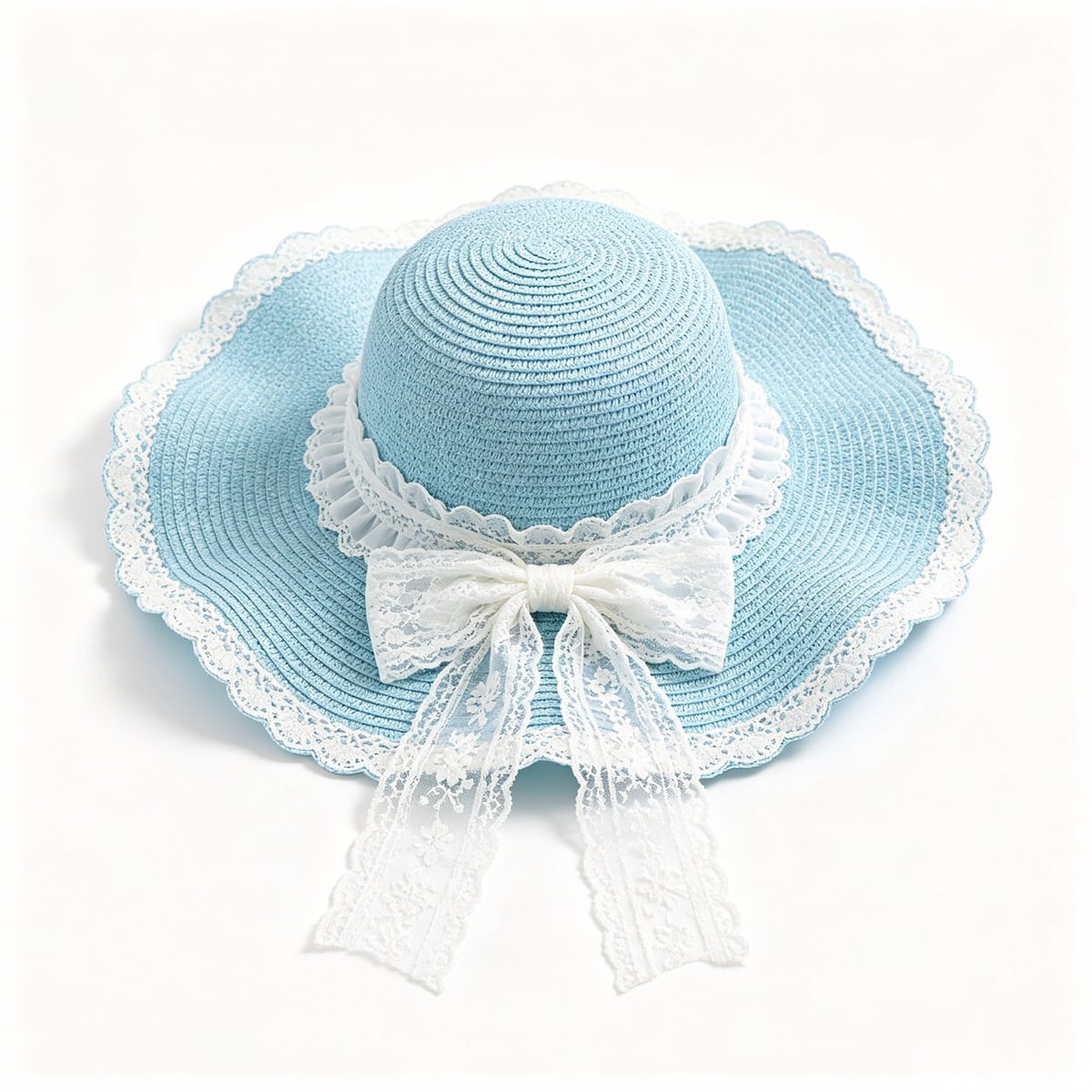 Custom Sun Hat – Style 04 on model