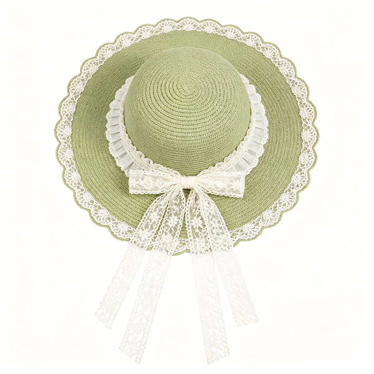 Custom Sun Hat – Style 04 on model