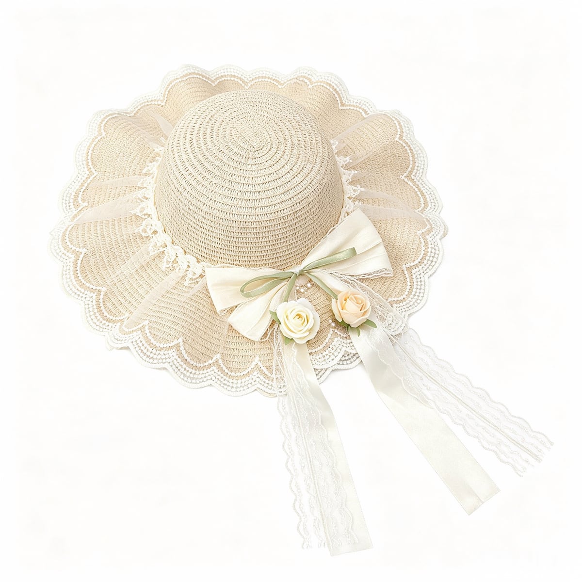 Custom Sun Hat – Style 05 on model
