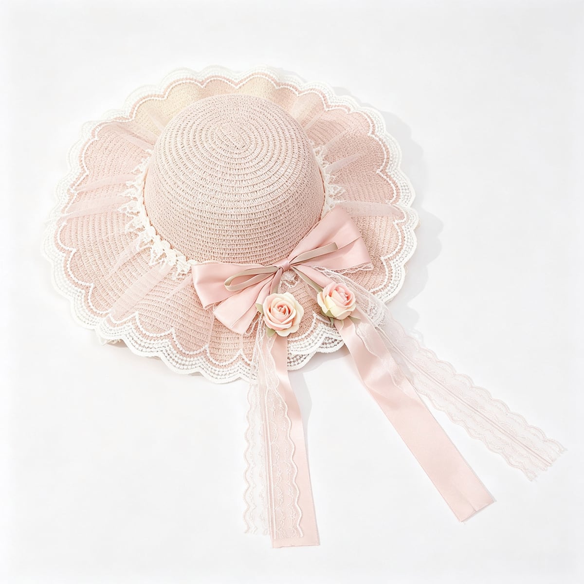 Custom Sun Hat – Style 05 on model