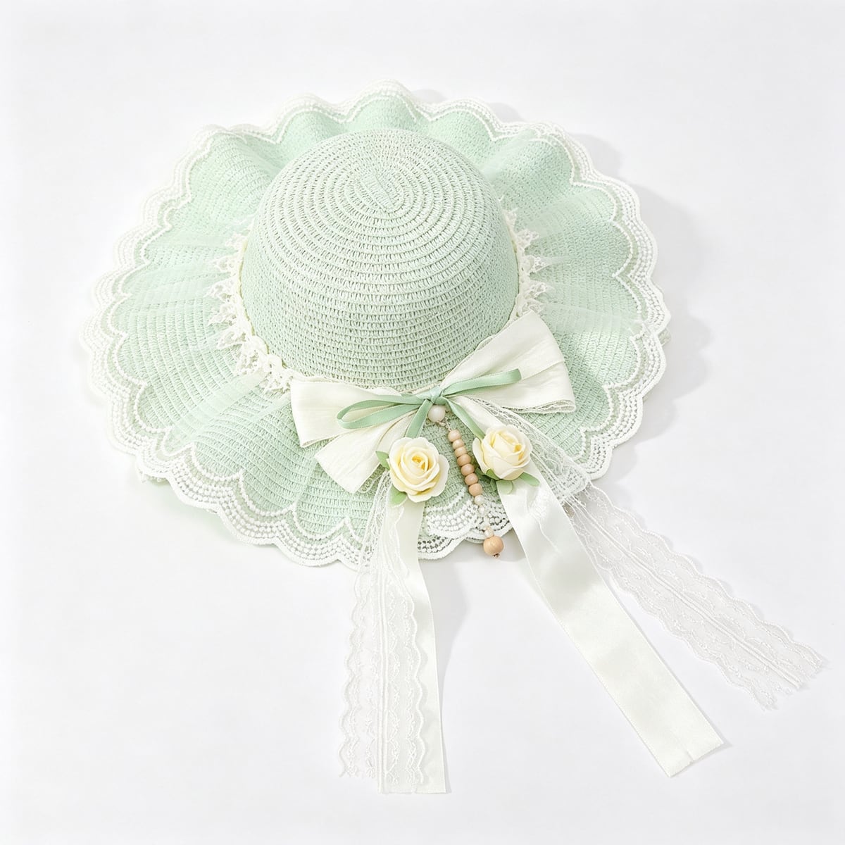 Custom Sun Hat – Style 05 on model