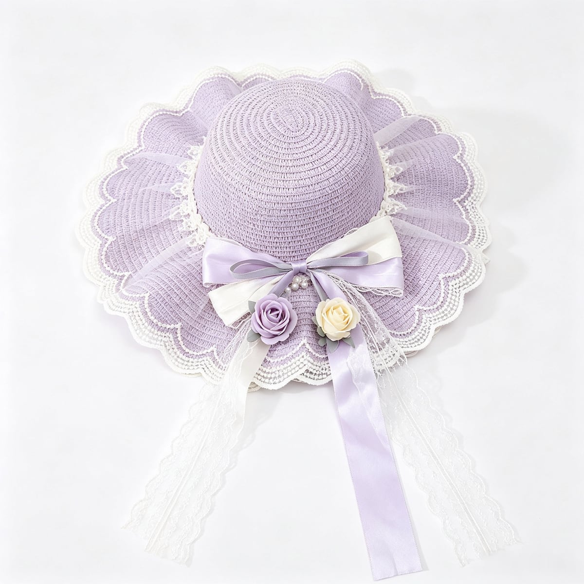 Custom Sun Hat – Style 05 on model