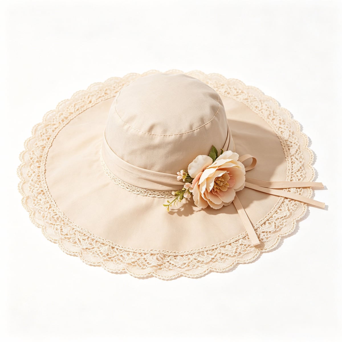Custom Sun Hat – Style 07 on model