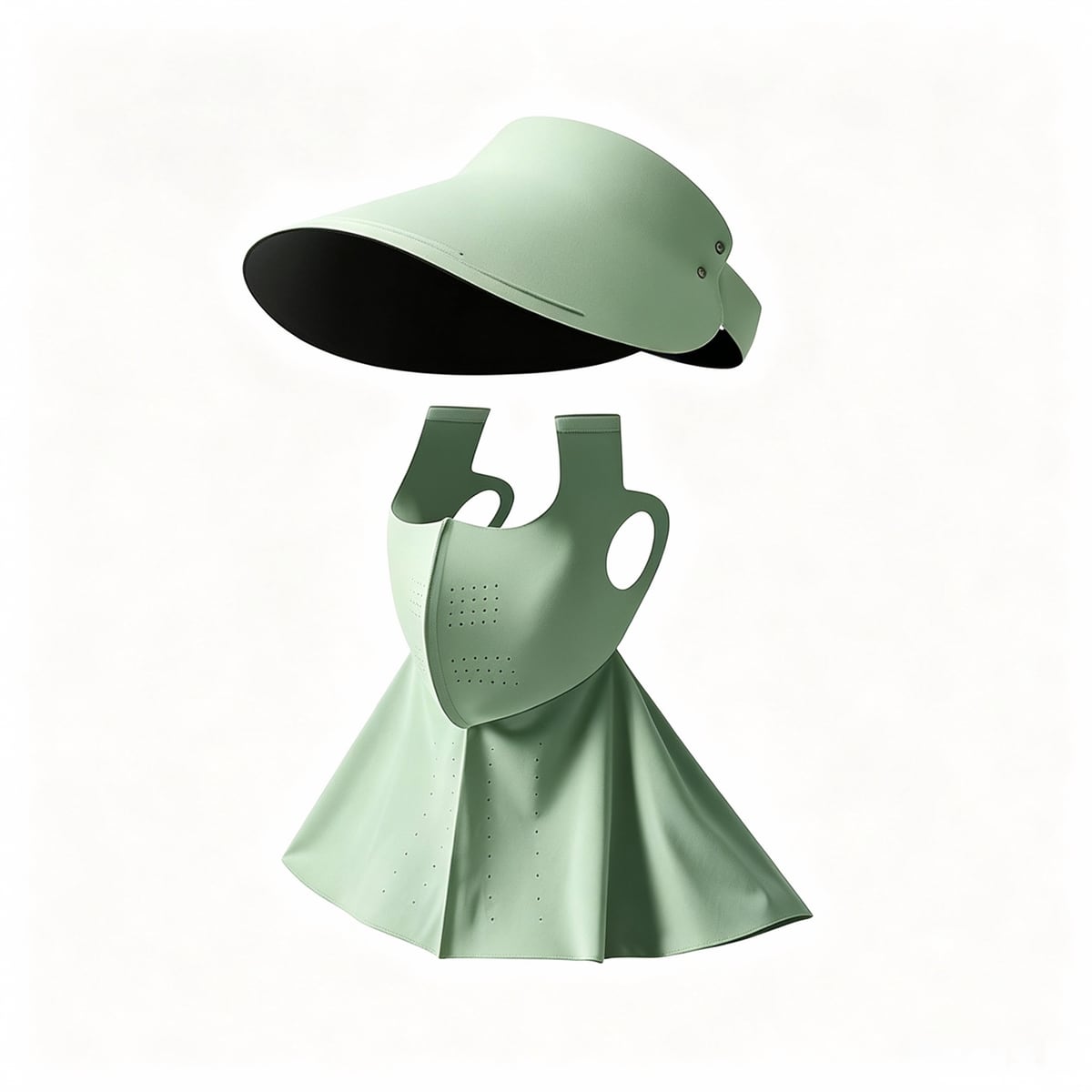 Custom Sun Hat – Style 13 on model