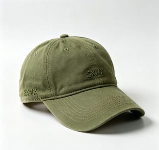 Custom Navy Washed Cotton Dad Cap with Tonal Embroidery thumb 2