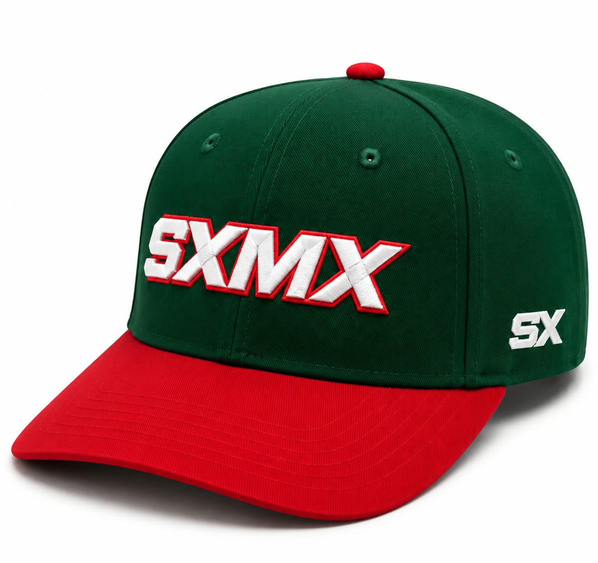 Custom Two-Tone Baseball Cap with Embroidered Logo - image 1