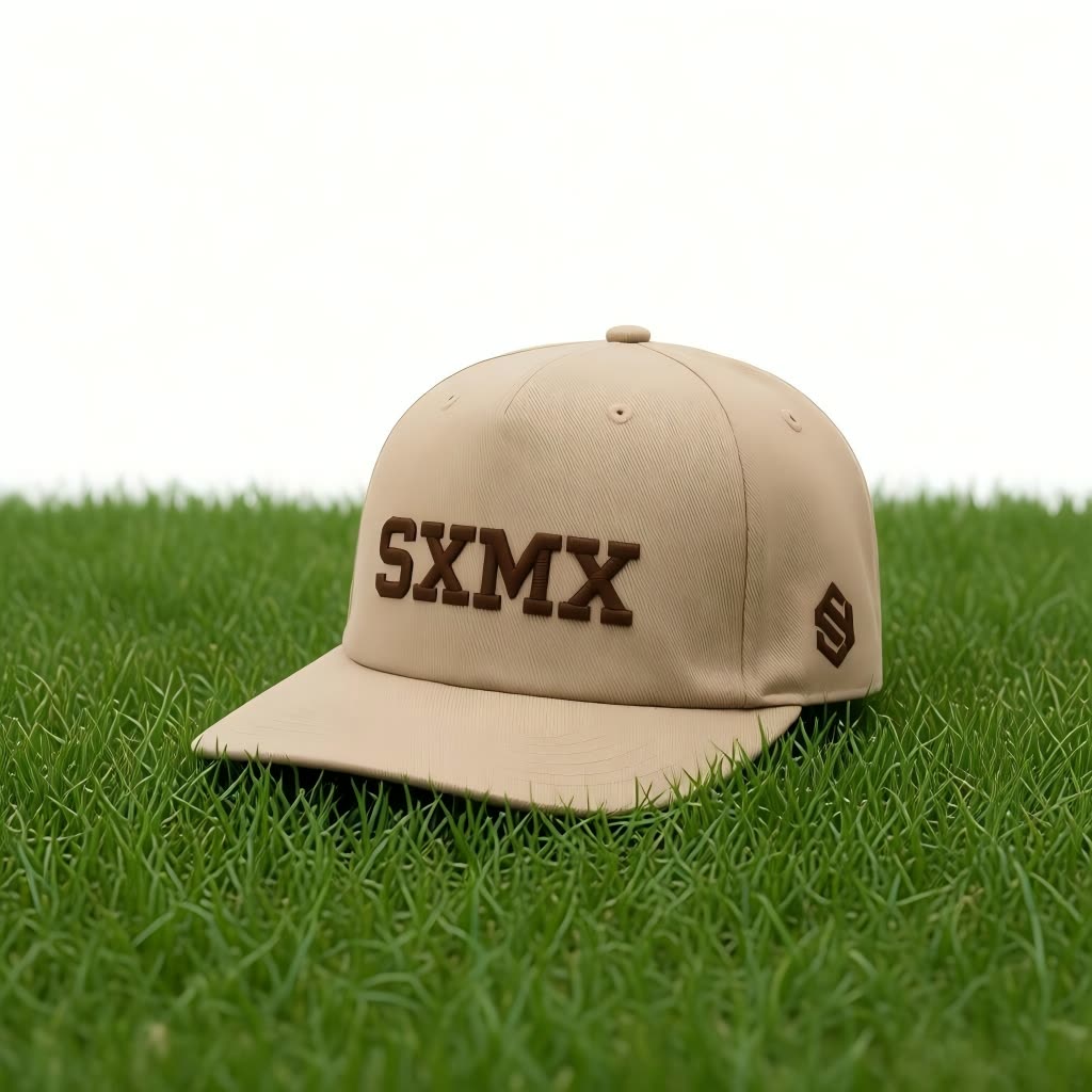 Custom All Black Performance Baseball Cap with White Embroidery scene