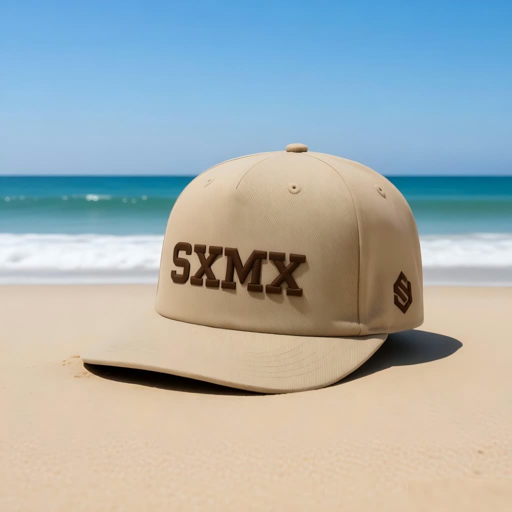 Custom All Black Performance Baseball Cap with White Embroidery scene