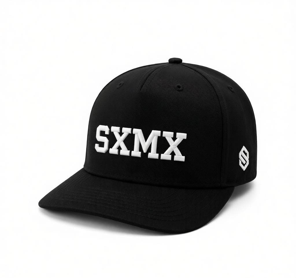 Custom Minimalist Embroidered Baseball Cap in Black - image 1