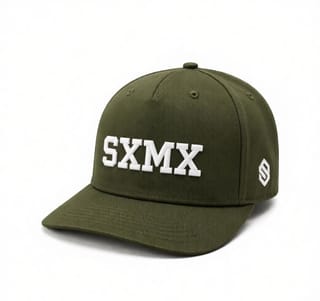 Custom Minimalist Embroidered Baseball Cap in Black thumb 3