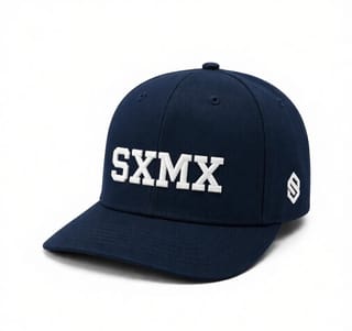 Custom Minimalist Embroidered Baseball Cap in Black thumb 5