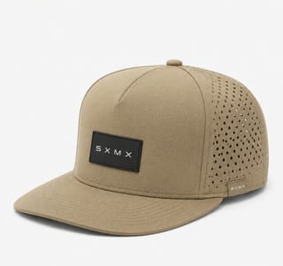 Custom Black Topographic Trucker Cap with Rubber Patch thumb 5