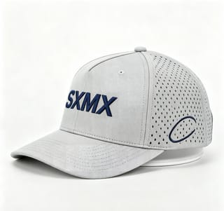 Custom Olive Perforated Cap with Embroidered Logo thumb 3
