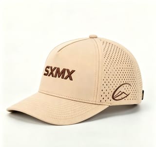 Custom Olive Perforated Cap with Embroidered Logo thumb 5