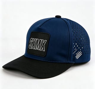 Custom Star Stripe Trucker Cap with Square Patch