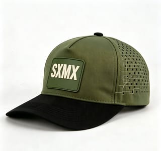 Custom Star Stripe Trucker Cap with Square Patch thumb 3