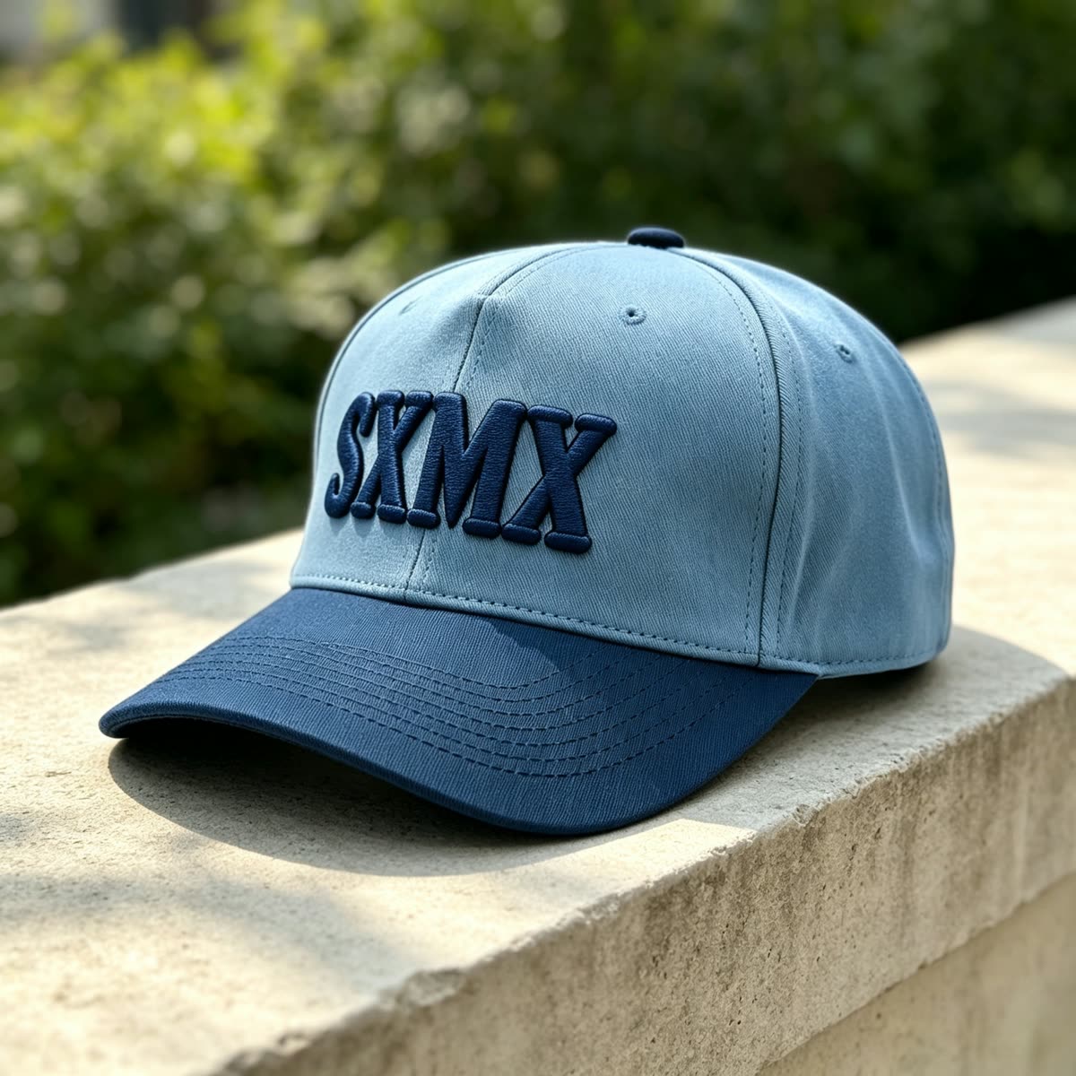 Custom 3D Embroidered Two-Tone Baseball Cap scene