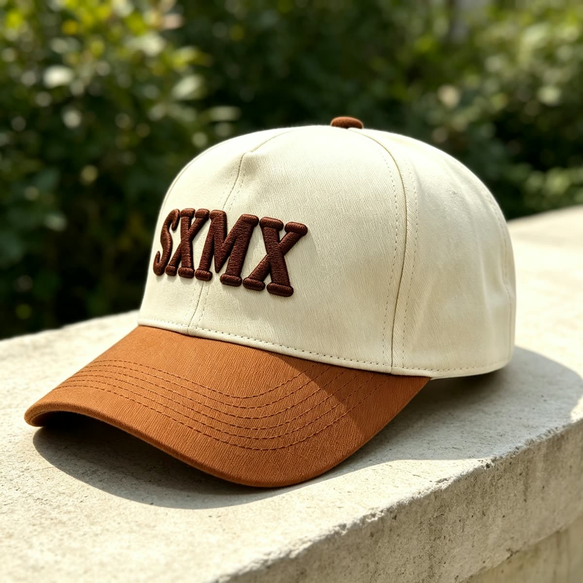 Custom 3D Embroidered Two-Tone Baseball Cap scene